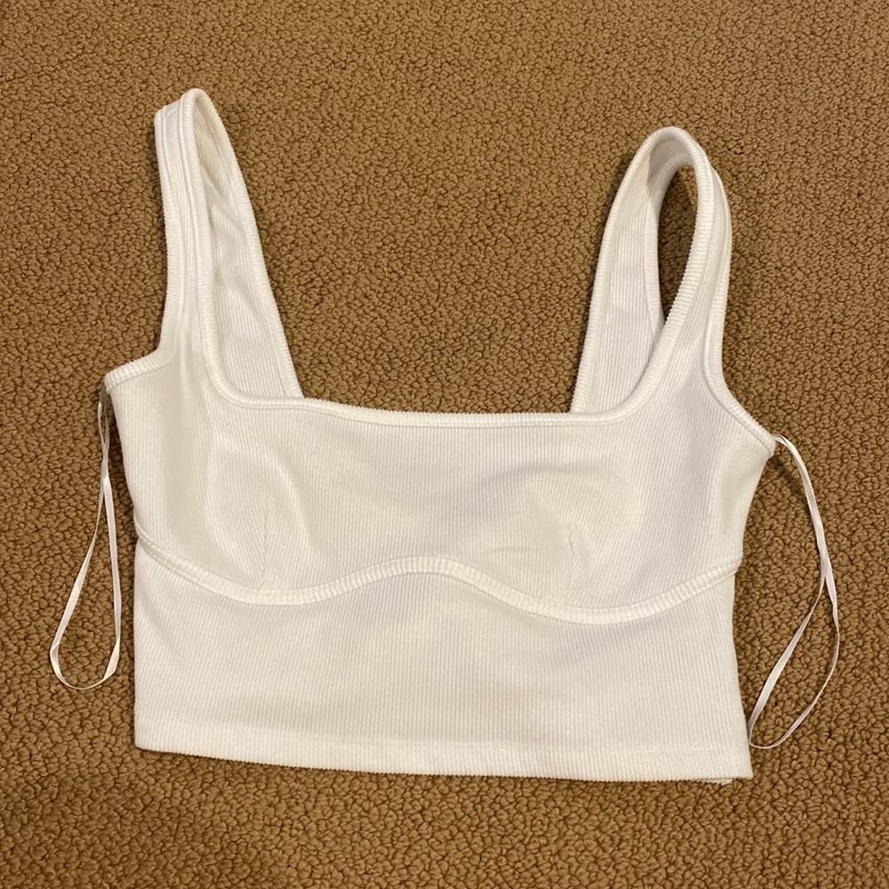 Princess Polly open back crop top